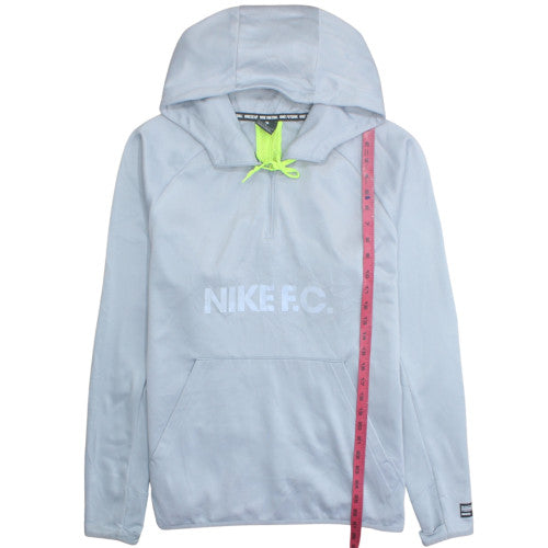 Nike Men's Grey Pullover Hoodie L Regular Fit Sportswear