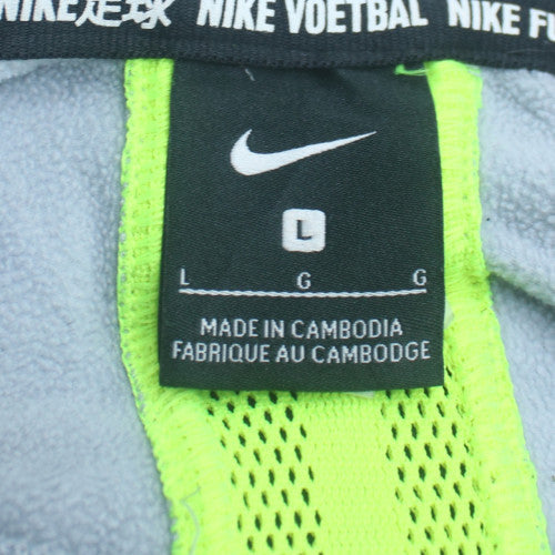 Nike Men's Grey Pullover Hoodie L Regular Fit Sportswear