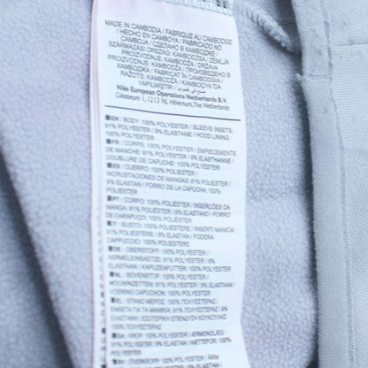 Nike Men's Grey Pullover Hoodie L Regular Fit Sportswear