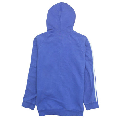 Adidas Men's Blue Full Zip Hoodie XL Fleece Sportswear