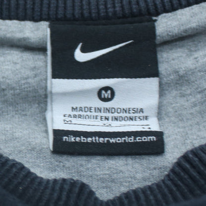 Nike Womens Black Cotton Blend Pullover Sweatshirt M