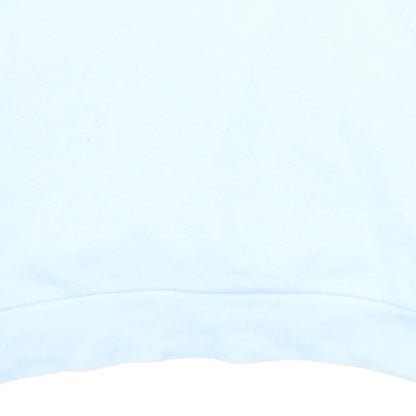 adidas Men's White Pullover Crew Neck Sweatshirt M