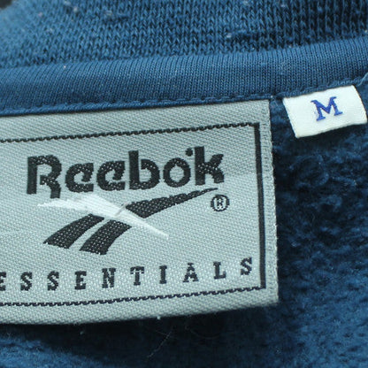 Reebok Men's Blue Pullover Sweatshirt M Crew Neck Vintage Sportswear