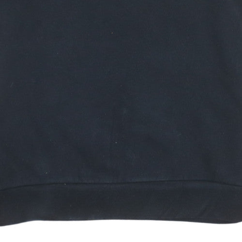 Emporio Armani EA7 Men's Black Crew Neck Sweatshirt Large