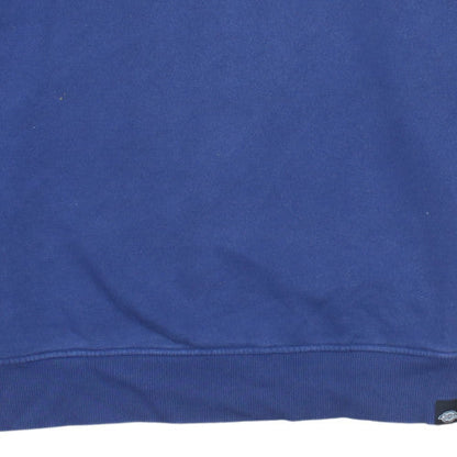Dickies Womens Blue XL Pullover Crew Neck Sweatshirt Classic Fit