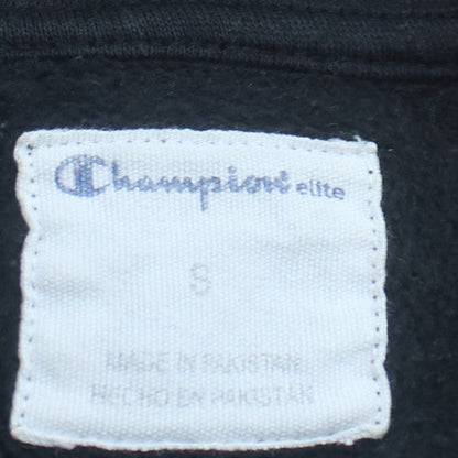 Champion Men's Black Small Pullover Crew Neck Sweatshirt