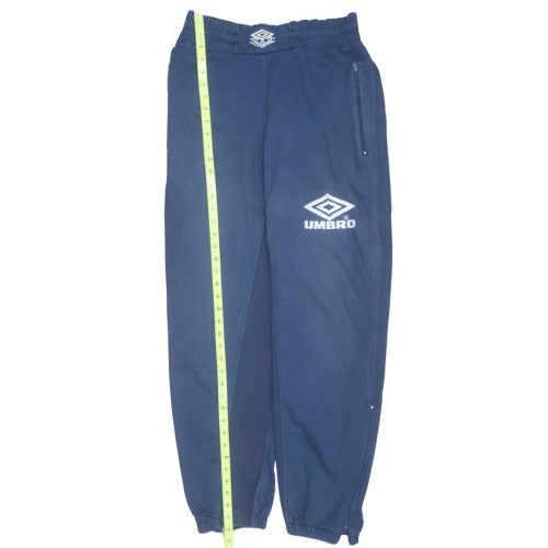 Umbro Men's Blue 34 Regular Fit Sweatpants Trousers