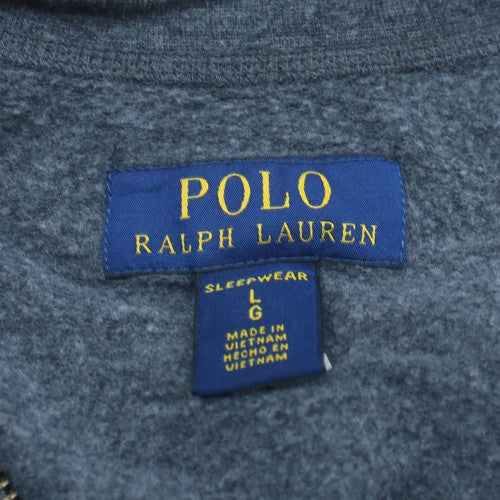Ralph Lauren Men's Blue 1/4 Zip Sweatshirt Size L