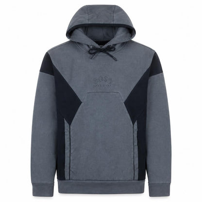Hugo Boss Men's Grey Pullover Hoodie Medium Regular Fit