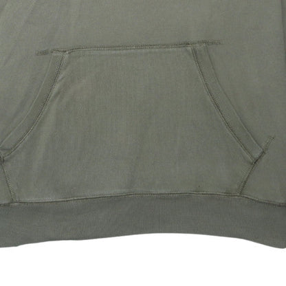 Quiksilver Men's Green Pullover Hoodie Size L Cotton Sweatshirt