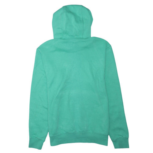 Nike Women's Green Pullover Hoodie Size S Cotton Blend Sweatshirt