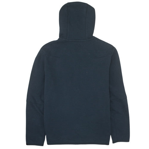 Nike Men's Black Full Zip Hoodie L Fleece Athletic Style