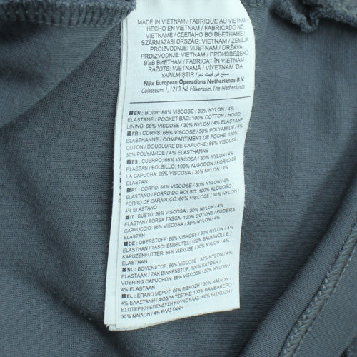 Nike Men's Blue Full Zip Lightweight Hoodie Size M