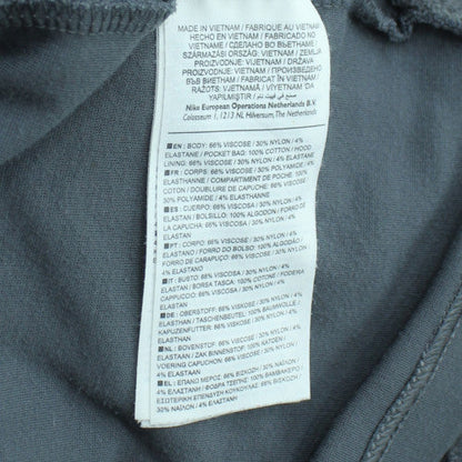 Nike Men's Blue Full Zip Lightweight Hoodie Size M