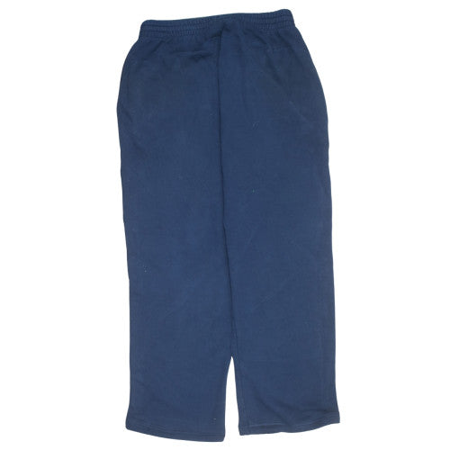Adidas Mens Blue Sweatpants L Fleece Performance Essentials