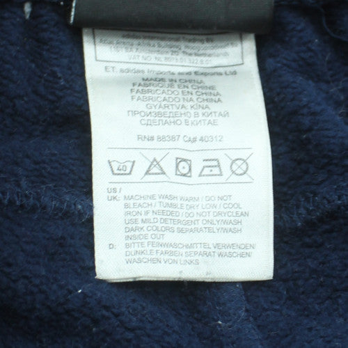 Adidas Mens Blue Sweatpants L Fleece Performance Essentials
