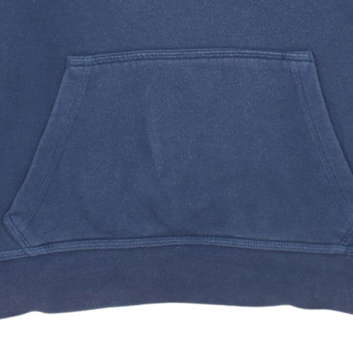 Nike Boys Blue Pullover Hoodie XL 13-15 Years Fleece Logo Sweatshirt