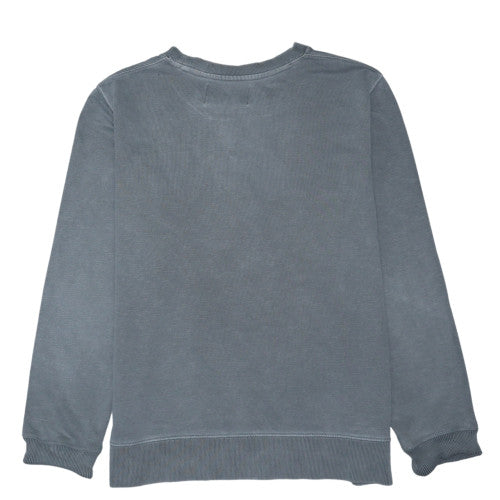 Calvin Klein Jeans Women's Grey Pullover Sweatshirt XL Logo Crew Neck