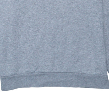 Adidas Mens Grey Crew Neck Pullover Sweatshirt Small