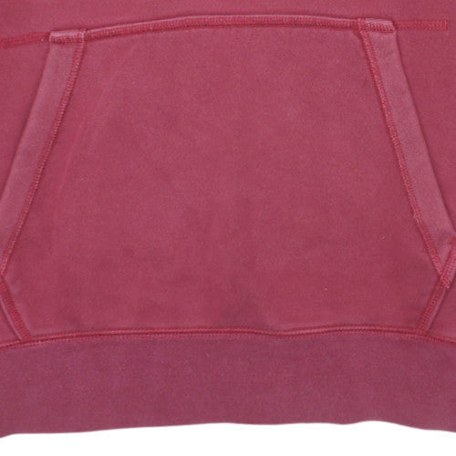 Nike Men’s Red Pullover Fleece Hoodie Sweatshirt Size M