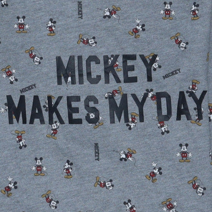 Disney Womens Grey Mickey Mouse XS Pullover Sweatshirt