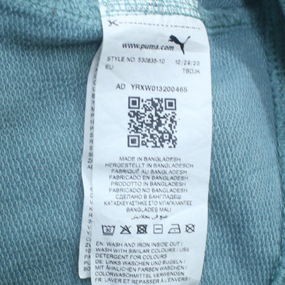 Puma Women's Blue XL Pullover Sweatshirt - Casual Crew Neck