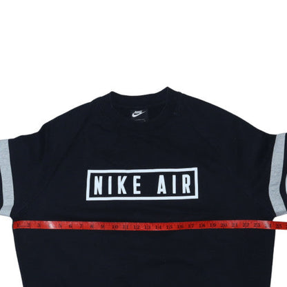 Nike Air Women's Black Crew Neck Pullover Sweatshirt M