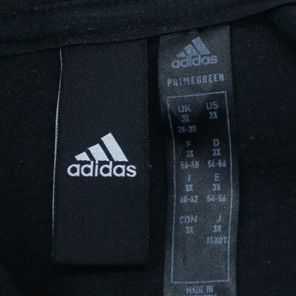 Adidas Men's Black 3XL Full Zip Hoodie Fleece Sweatshirt