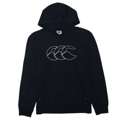 Canterbury Mens Black XL Pullover Hoodie Rugby Sportswear