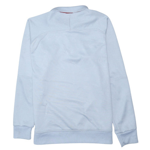 Nike PSG Men's Grey Half Zip Sweatshirt Size L