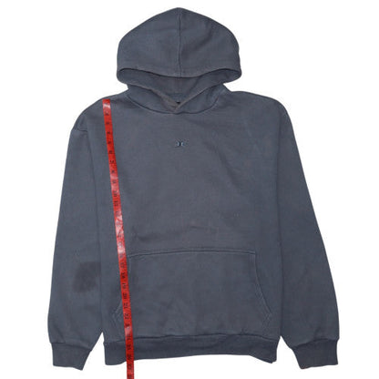 Elite Eleven Men's Blue Pullover Hoodie Medium Fleece Logo