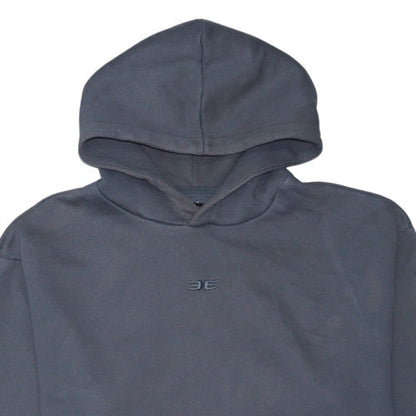 Elite Eleven Men's Blue Pullover Hoodie Medium Fleece Logo