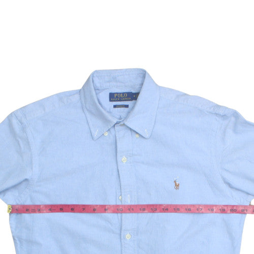 Ralph Lauren Men’s Blue Cotton Long Sleeve Button-Up Shirt Size M