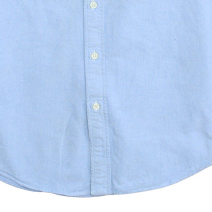 Ralph Lauren Men’s Blue Cotton Long Sleeve Button-Up Shirt Size M