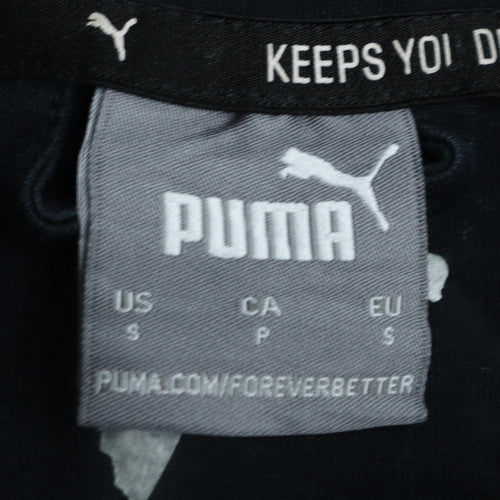 Puma Men's Black Small Full Zip Hooded Sweatshirt