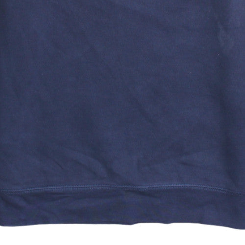 Polo Ralph Lauren Boys Navy Blue L (14-16) Cotton Blend Crew Neck Sweatshirt