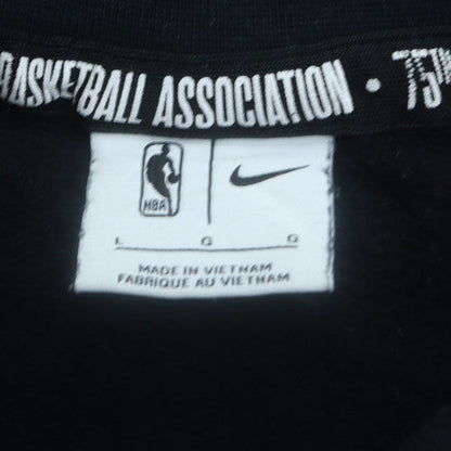 Nike Women’s Black Brooklyn Nets Sweatshirt Size L Crew Neck NBA Graphic