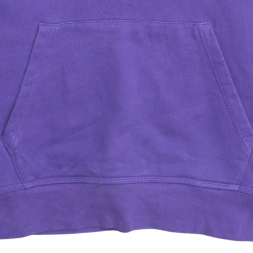 Nike Women Purple Track & Field 1/2 Zip Hoodie Size L Cotton Blend