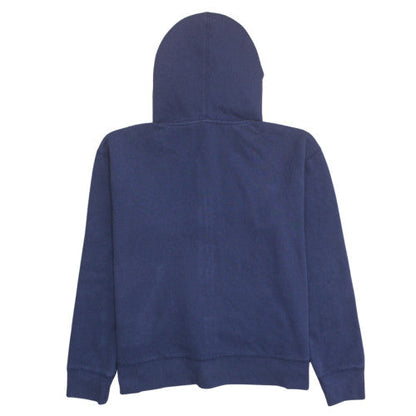 Polo Ralph Lauren Womens Navy Full Zip Hoodie Size M Cotton Blend
