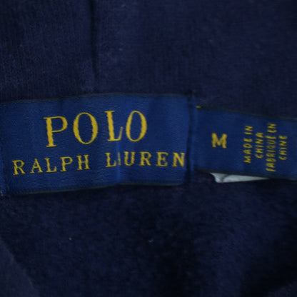Polo Ralph Lauren Womens Navy Full Zip Hoodie Size M Cotton Blend