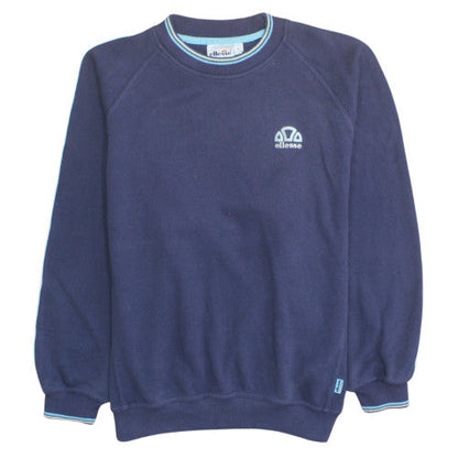 Ellesse Men's Blue Crew Neck Pullover Sweatshirt Size L