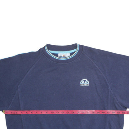 Ellesse Men's Blue Crew Neck Pullover Sweatshirt Size L