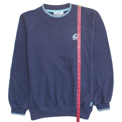 Ellesse Men's Blue Crew Neck Pullover Sweatshirt Size L