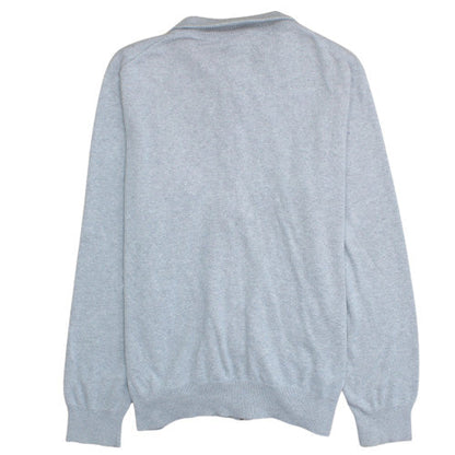 GANT Men's Grey Cotton Full Zip Jumper M Regular Fit