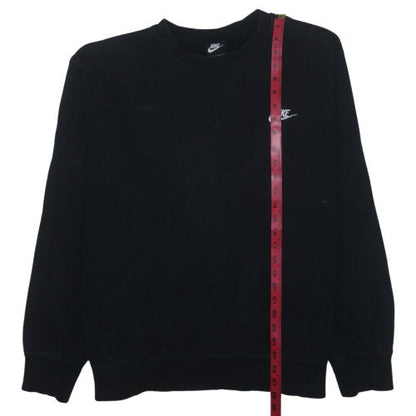 Nike Womens Black XL Pullover Sweatshirt Crew Neck Casual