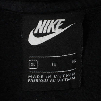 Nike Womens Black XL Pullover Sweatshirt Crew Neck Casual