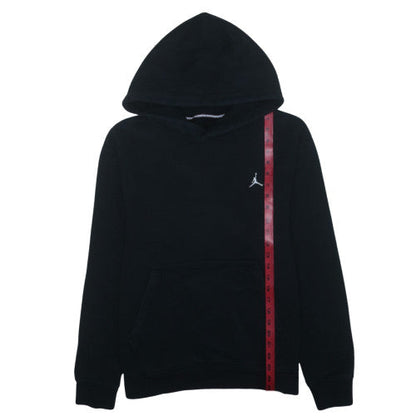 Jordan Men's Black Pullover Hoodie M Fleece Logo Sportswear