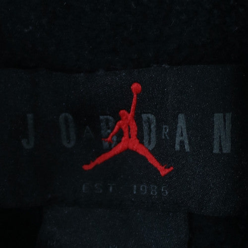 Jordan Men's Black Pullover Hoodie M Fleece Logo Sportswear