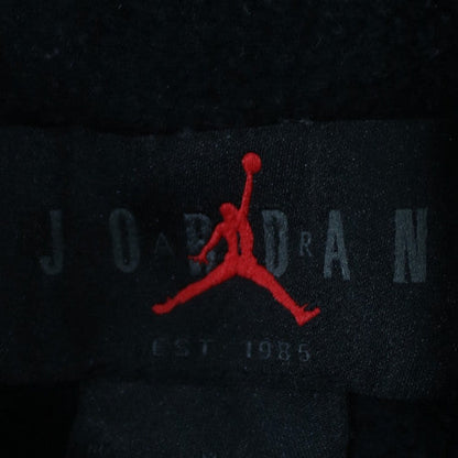 Jordan Men's Black Pullover Hoodie M Fleece Logo Sportswear