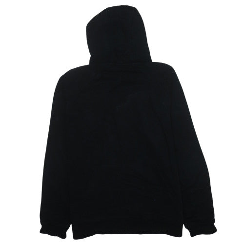 Calvin Klein Men's Black Pullover Hoodie Size L Fleece Logo Sweatshirt